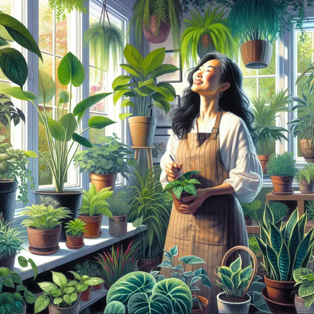 Image that represents the author Jennifer Thompson, a renowned blogger specializing in House Plants